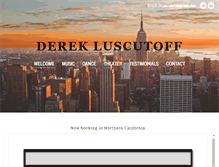 Tablet Screenshot of derekluscutoff.com